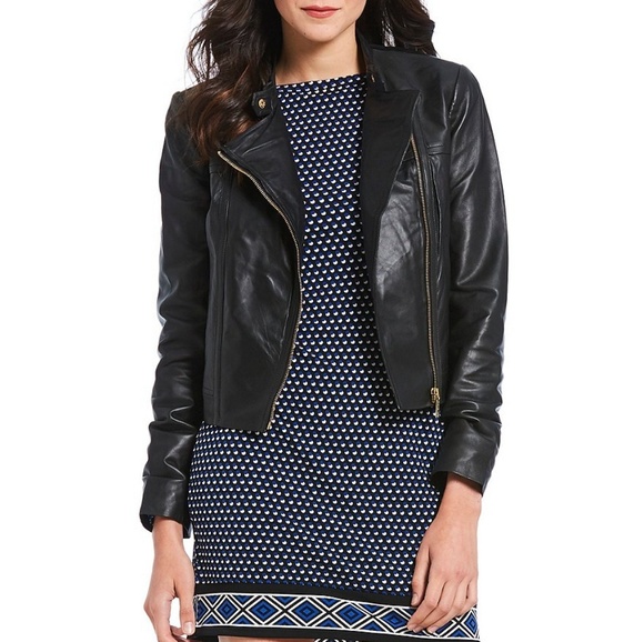Michael Kors Jackets & Blazers - Michael Kors Lamb Leather Moto Jacket